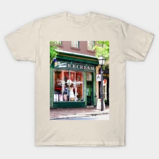 Alexandria VA - Ice Cream Parlor T-Shirt